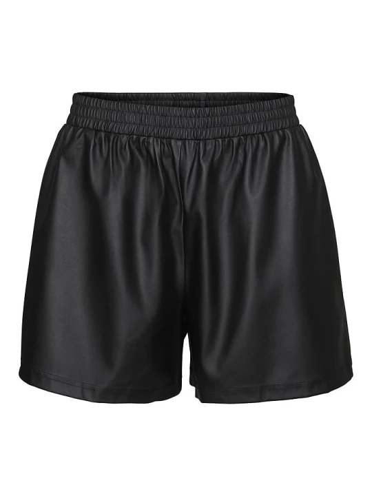 Zdjęcie produktu Vero Moda Szorty w kolorze czarnym ze skóry syntetycznej rozmiar: XS