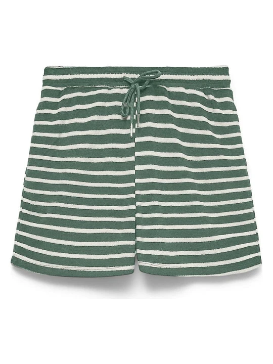 Zdjęcie produktu Vero Moda Szorty w kolorze zielono-białym rozmiar: XL