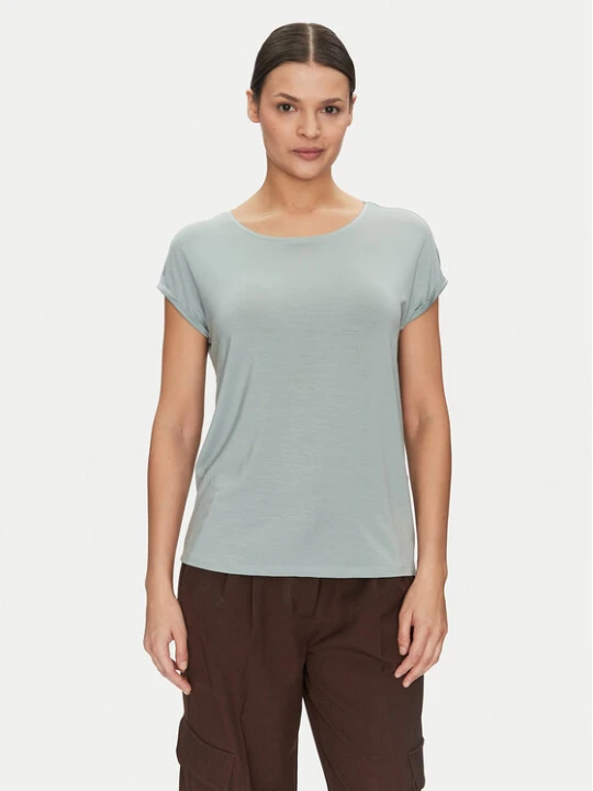 Zdjęcie produktu Vero Moda T-Shirt Ava 10284468 Zielony Regular Fit