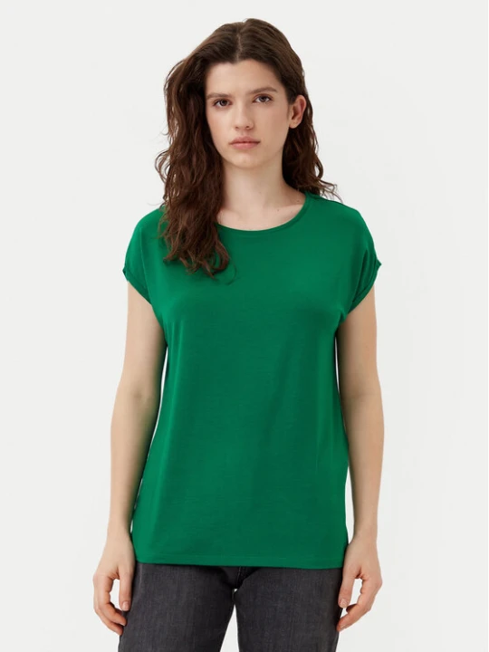 Zdjęcie produktu Vero Moda T-Shirt Ava 10284468 Zielony Regular Fit