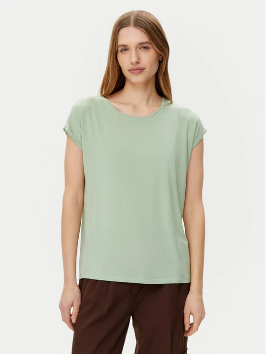 Zdjęcie produktu Vero Moda T-Shirt Ava 10284468 Zielony Regular Fit