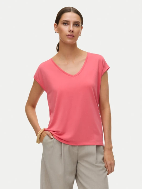 Zdjęcie produktu Vero Moda T-Shirt Filli 10247666 Różowy Relaxed Fit