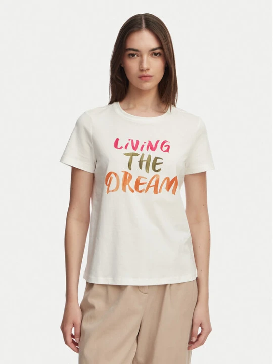 Zdjęcie produktu Vero Moda T-Shirt Jida 10340948 Biały Regular Fit