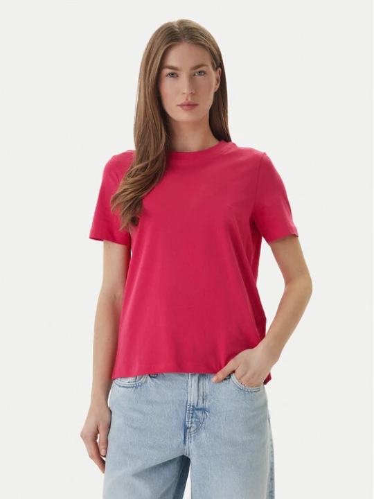 Zdjęcie produktu Vero Moda T-Shirt Paulina 10316991 Różowy Regular Fit