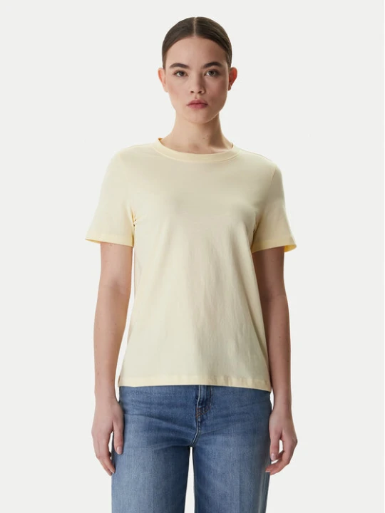 Zdjęcie produktu Vero Moda T-Shirt Paulina 10316991 Żółty Regular Fit