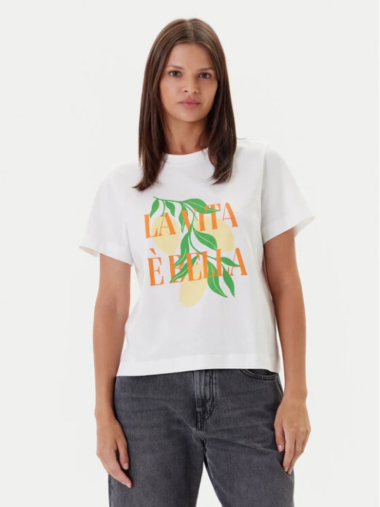 Zdjęcie produktu Vero Moda T-Shirt Sonna 10327143 Biały Regular Fit