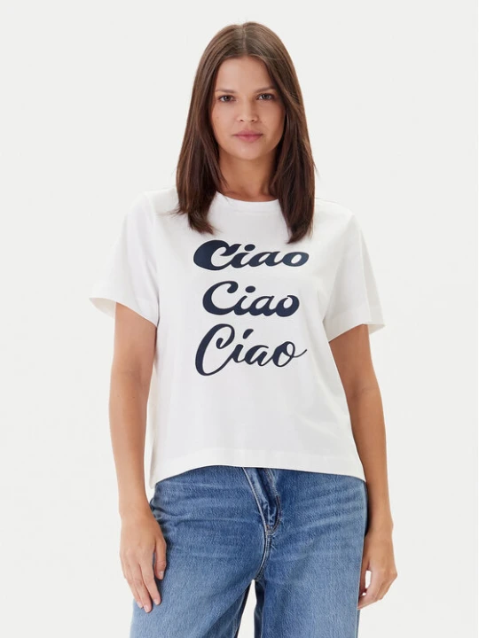 Zdjęcie produktu Vero Moda T-Shirt Sonna 10327143 Biały Regular Fit