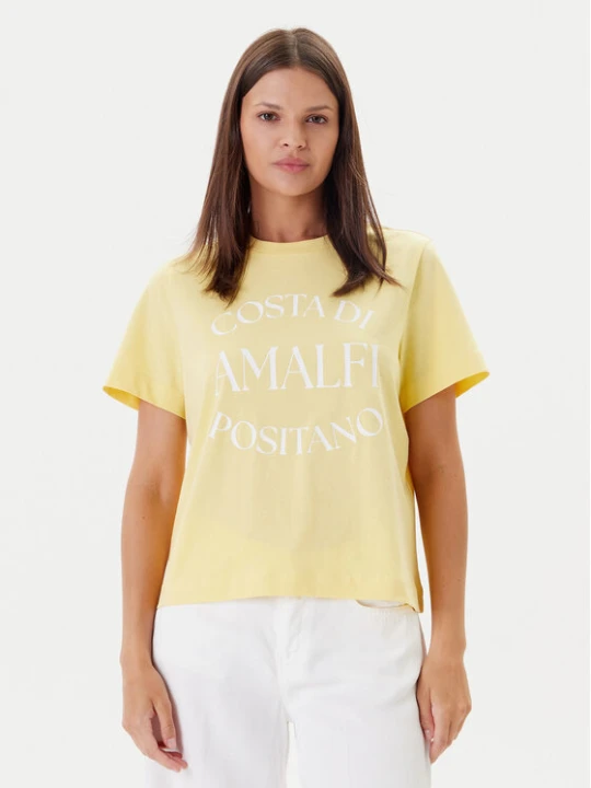 Zdjęcie produktu Vero Moda T-Shirt Sonna 10327143 Żółty Regular Fit