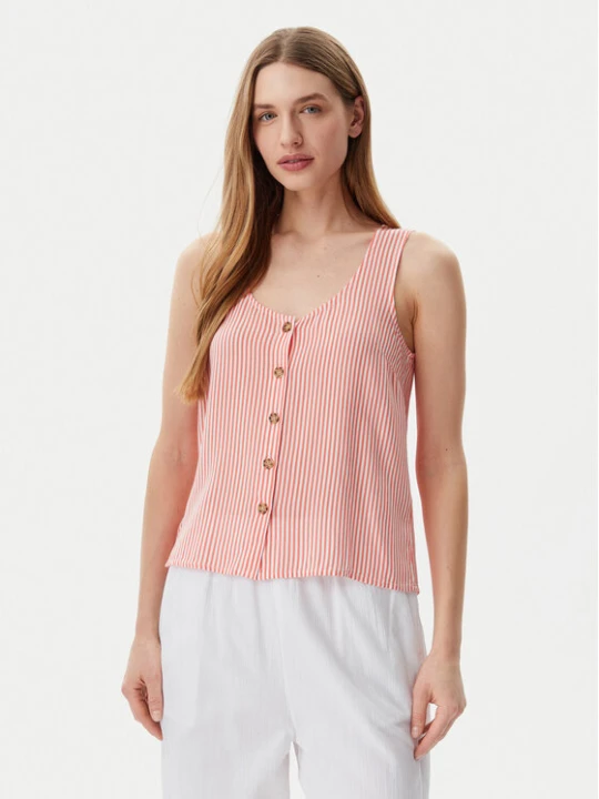 Zdjęcie produktu Vero Moda Top Bumpy 10325830 Czerwony Standard Fit