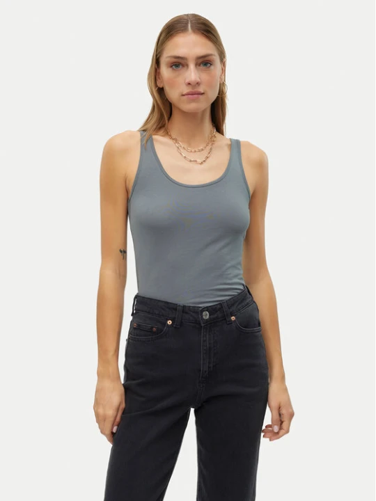 Zdjęcie produktu Vero Moda Top Maxi 10185110 Szary Regular Fit