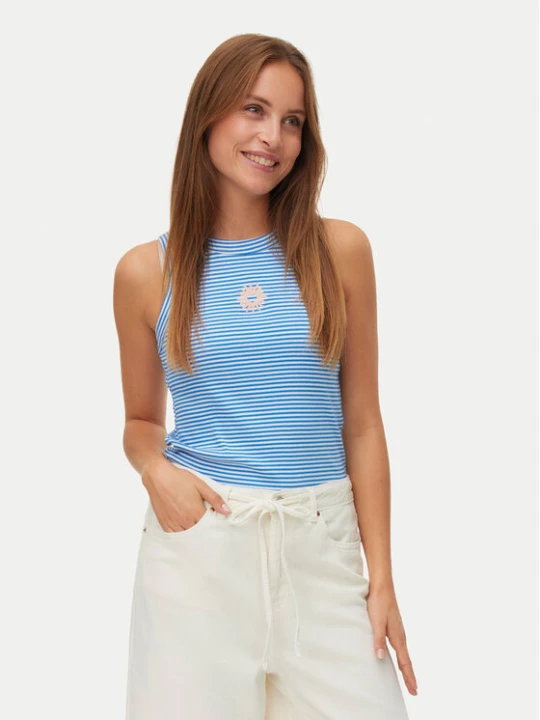 Zdjęcie produktu Vero Moda Top Nira 10341982 Niebieski Slim Fit