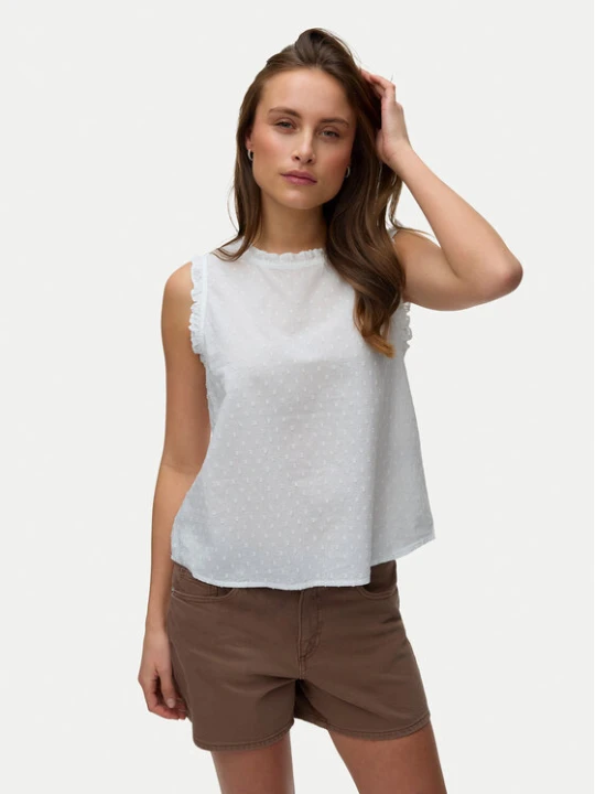 Zdjęcie produktu Vero Moda Top Trine 10342734 Biały Regular Fit