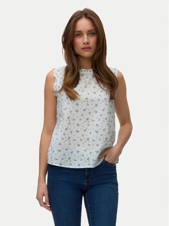 Zdjęcie produktu Vero Moda Top Trine 10342734 Biały Regular Fit