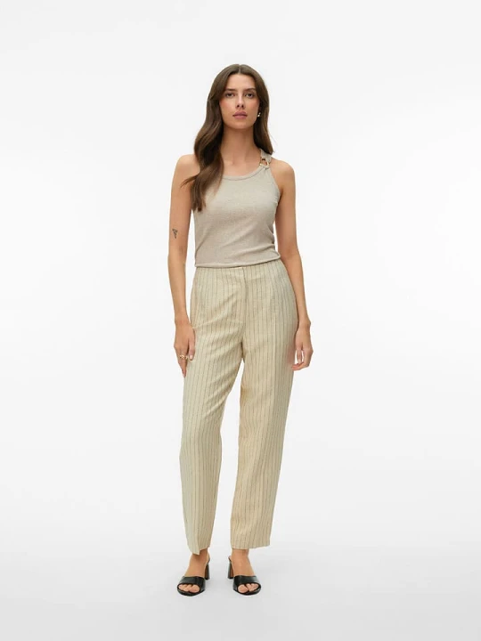 Zdjęcie produktu Vero Moda Top w kolorze beżowym rozmiar: L