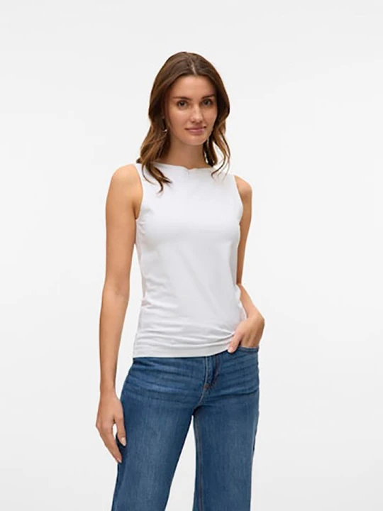 Zdjęcie produktu Vero Moda Top w kolorze białym rozmiar: L