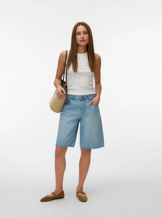 Zdjęcie produktu Vero Moda Top w kolorze białym rozmiar: XL