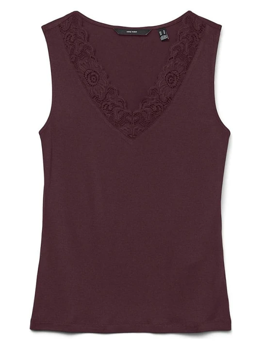 Zdjęcie produktu Vero Moda Top w kolorze bordowym rozmiar: XS