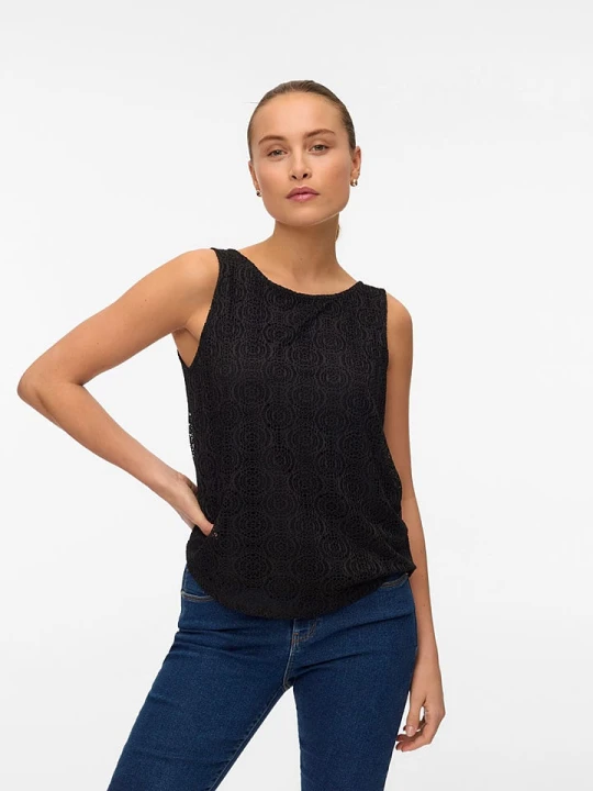 Zdjęcie produktu Vero Moda Top w kolorze czarnym rozmiar: XS