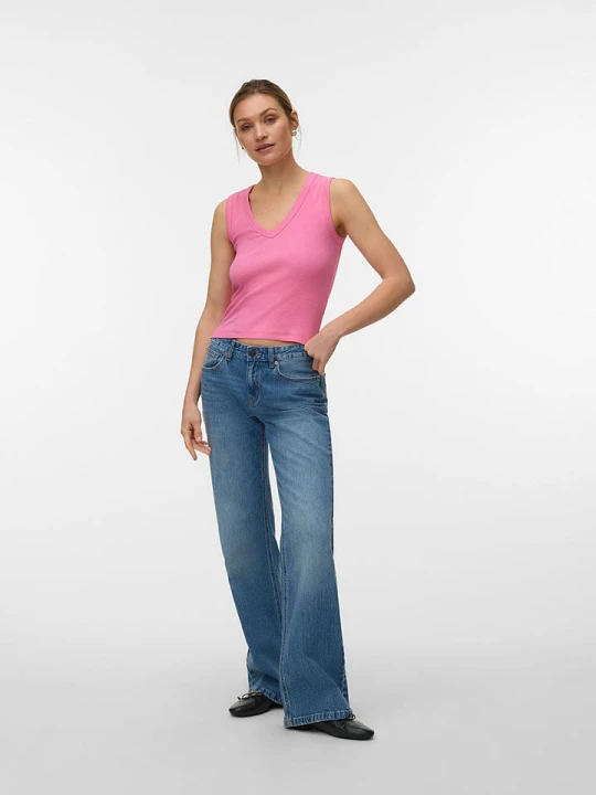 Zdjęcie produktu Vero Moda Top w kolorze różowym rozmiar: L