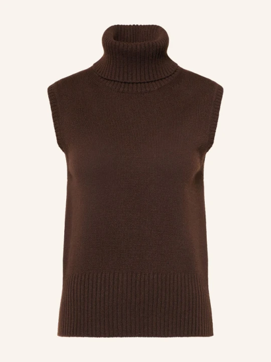 Zdjęcie produktu Veronica Beard Dzianinowy Top Mazzy Z Kaszmiru braun CIEMNOBRĄZOWY