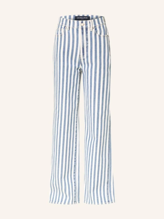 Zdjęcie produktu Veronica Beard Dżinsy Z Szerokimi Nogawkami Taylor blau M0276 SALTWATER STRIPE