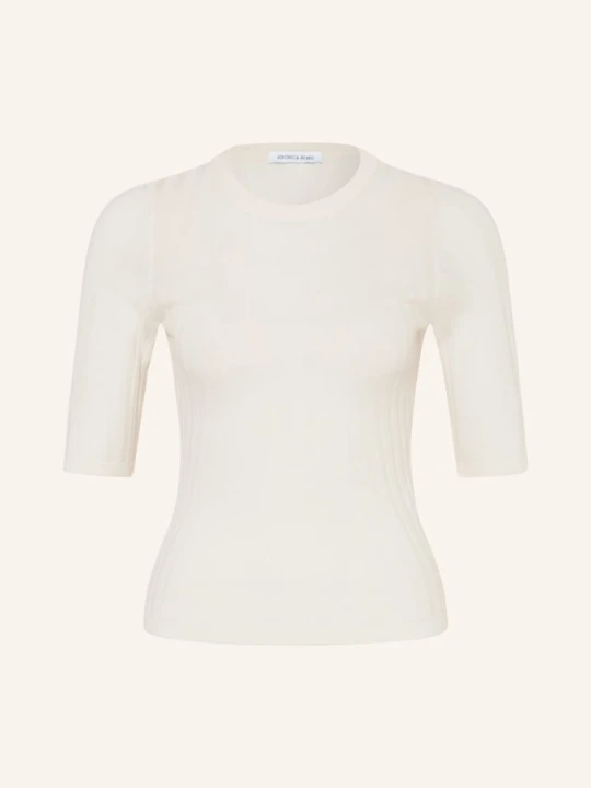 Zdjęcie produktu Veronica Beard Sweter Z Dzianiny Debois Z Wełny Merynosowej weiss KREMOWY