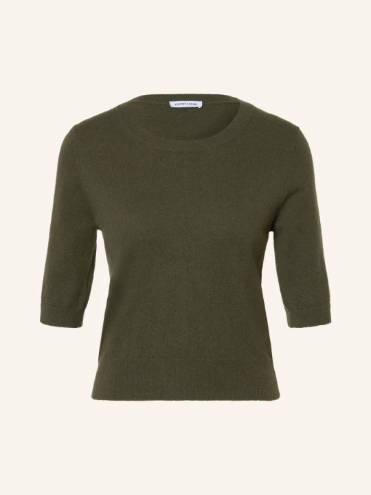 Zdjęcie produktu Veronica Beard Sweter Z Kaszmiru Shana Z Rękawami 3 / 4 gruen CIEMNOZIELONY