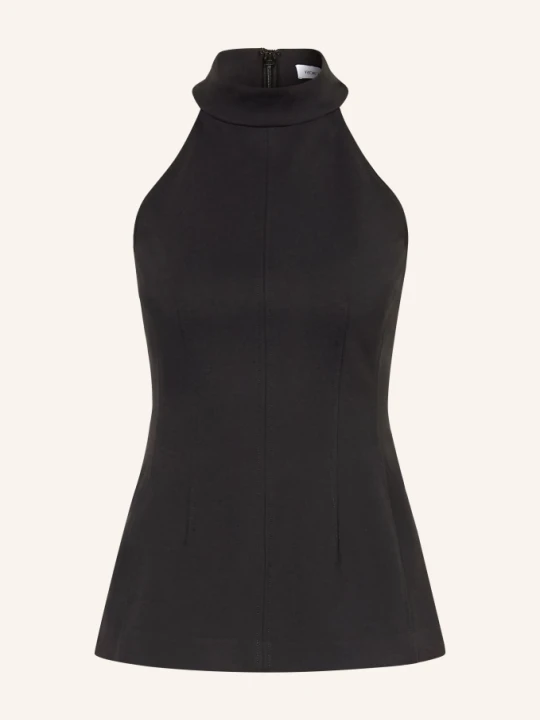 Zdjęcie produktu Veronica Beard Top Johanne schwarz CZARNY