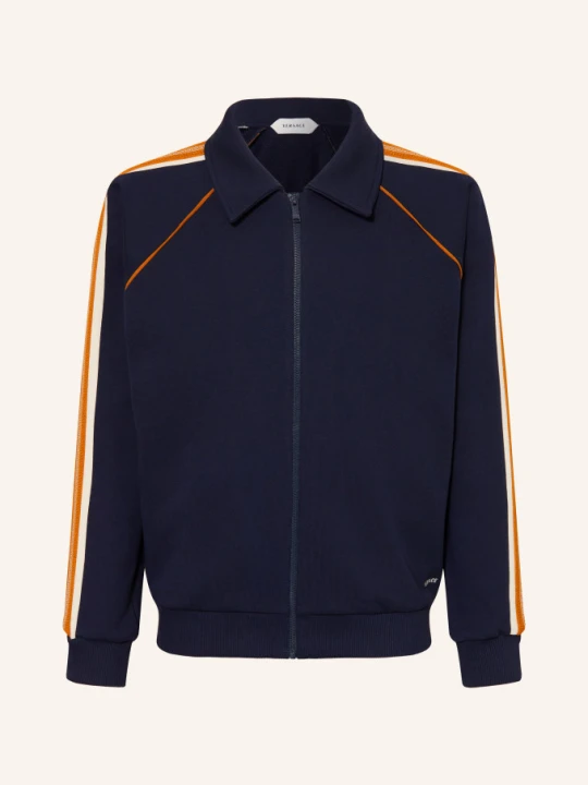 Zdjęcie produktu Versace Bluza Rozpinana Z Paskami Z Galonu blau