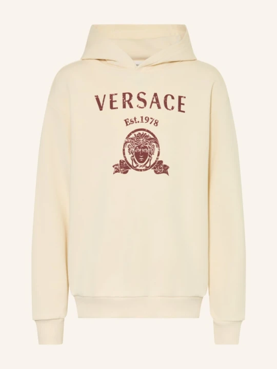 Zdjęcie produktu Versace Bluza Z Kapturem weiss KREMOWY