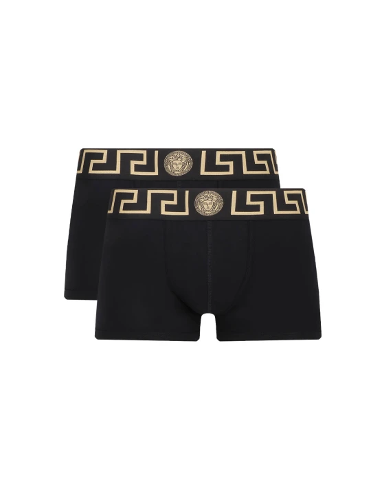 Zdjęcie produktu Versace Bokserki 2-pack czarny