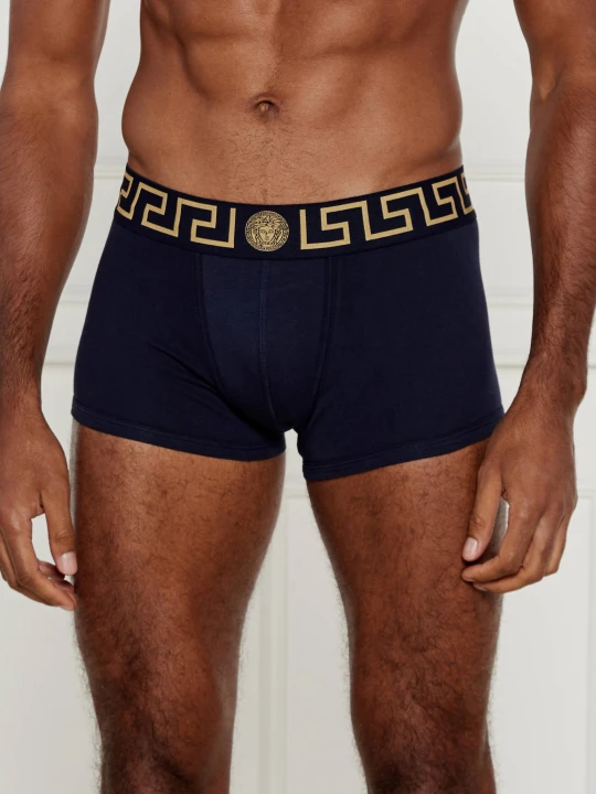 Zdjęcie produktu Versace Bokserki granatowy