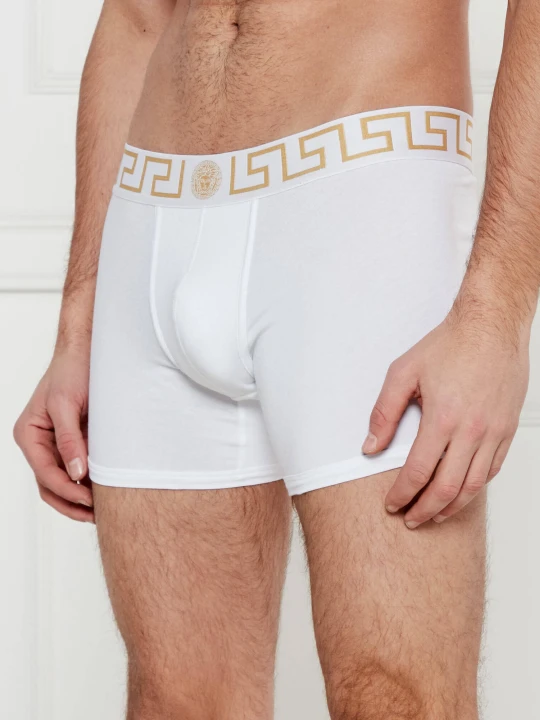 Zdjęcie produktu Versace Bokserki | stretch biały