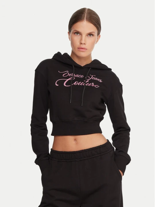 Zdjęcie produktu Versace Jeans Couture Bluza 79HAIT05 CF01T Czarny Regular Fit