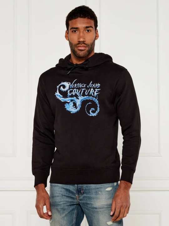 Zdjęcie produktu Versace Jeans Couture Bluza Chromo Couture | Regular Fit czarny