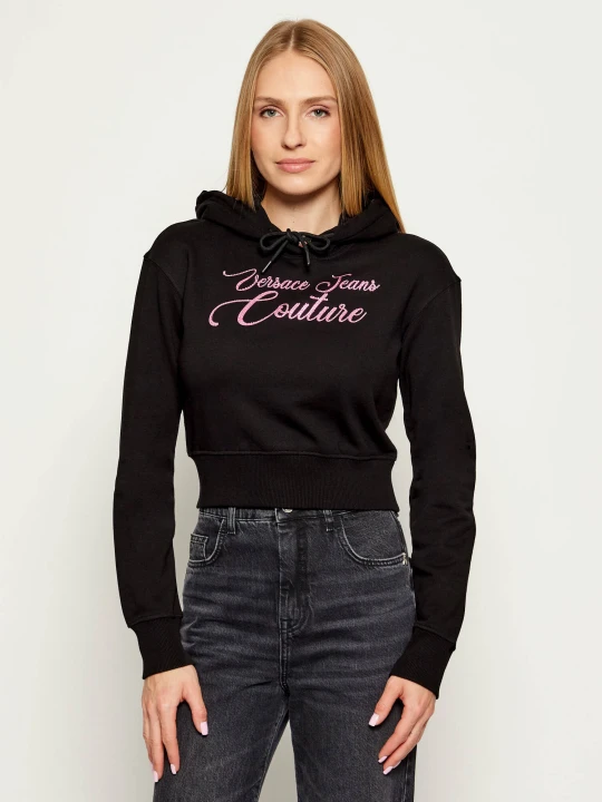 Zdjęcie produktu Versace Jeans Couture Bluza | Cropped Fit czarny