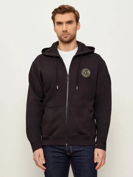 Zdjęcie produktu Versace Jeans Couture Bluza EMBLEM | Regular Fit czarny