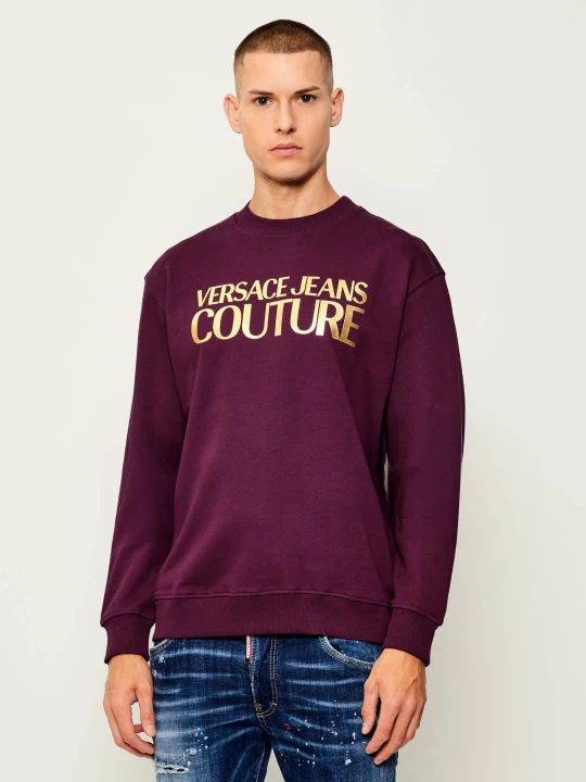 Zdjęcie produktu Versace Jeans Couture Bluza | Regular Fit bordowy
