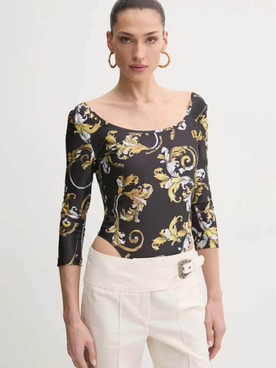 Zdjęcie produktu Versace Jeans Couture body czarny