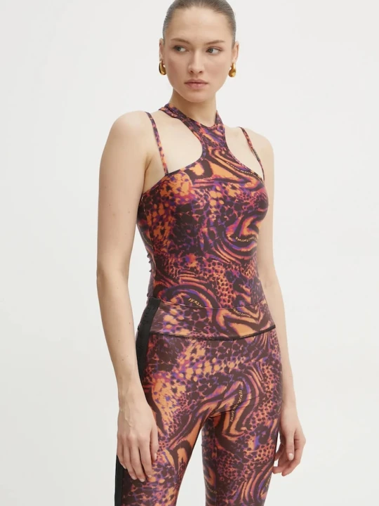 Zdjęcie produktu Versace Jeans Couture body pomarańczowy