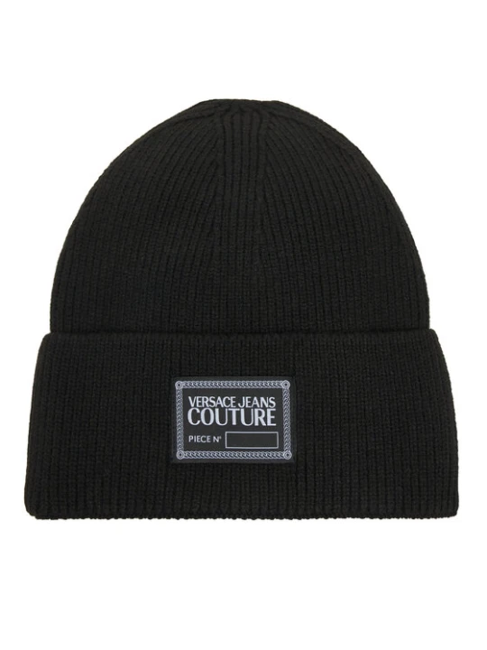 Zdjęcie produktu Versace Jeans Couture Czapka Big Beanie 79YAZK50 Czarny