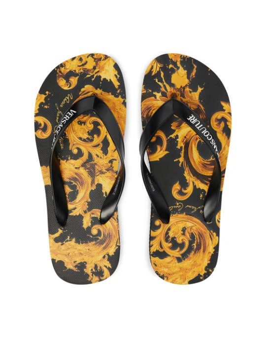 Zdjęcie produktu Versace Jeans Couture Japonki 80VA3SQ7 ZSS80 Czarny