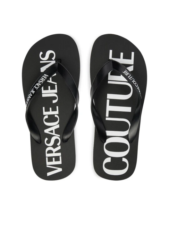 Zdjęcie produktu Versace Jeans Couture Japonki 80VA3SQ7 ZSS81 Czarny