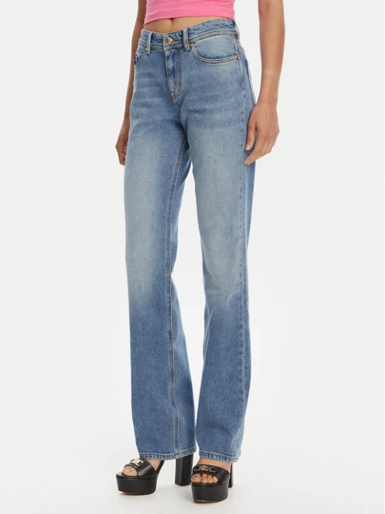 Zdjęcie produktu Versace Jeans Couture Jeansy 78HAB5D8 Granatowy Slim Fit