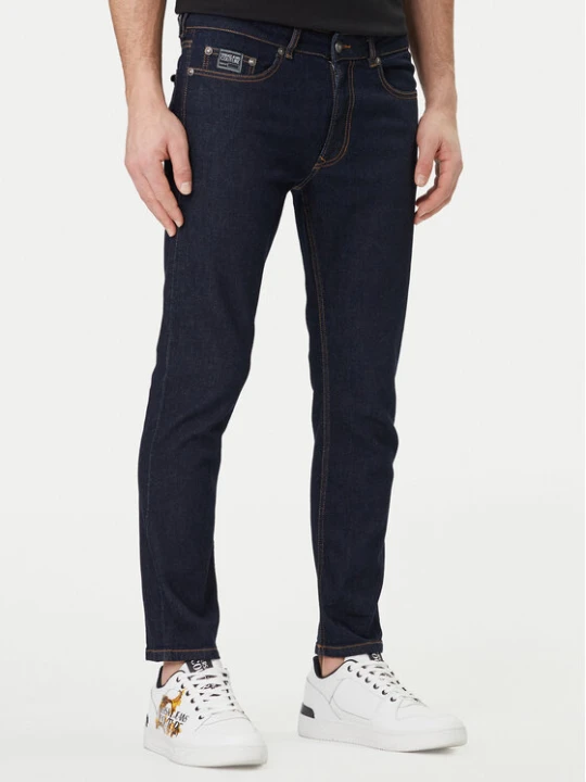 Zdjęcie produktu Versace Jeans Couture Jeansy 80GAB5K0 DW042 Granatowy Skinny Fit