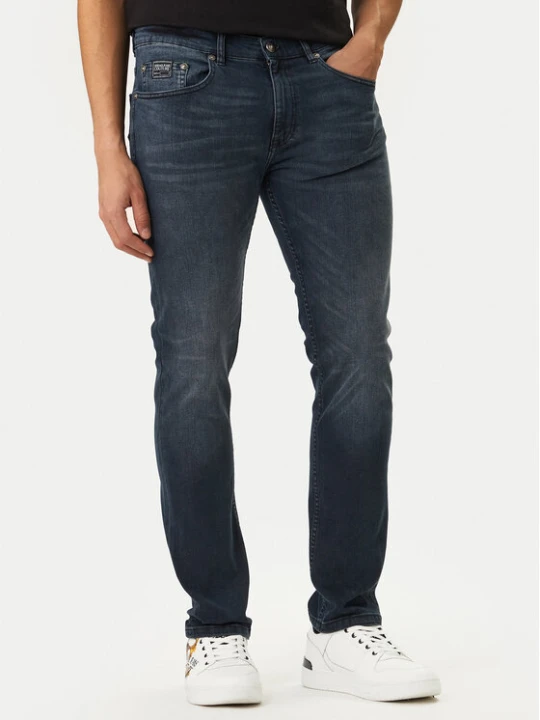 Zdjęcie produktu Versace Jeans Couture Jeansy 80GAB5S0 CDWAB Granatowy Slim Fit