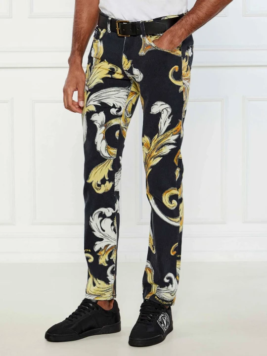 Zdjęcie produktu Versace Jeans Couture Jeansy MILANO | Slim Fit czarny