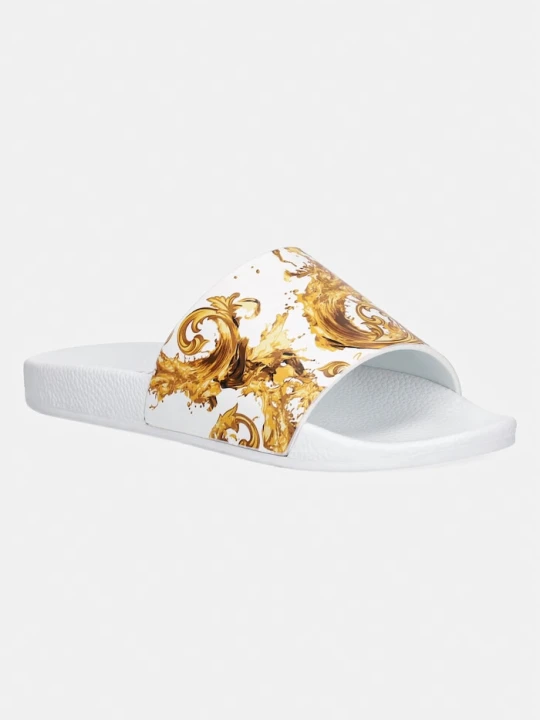 Zdjęcie produktu Versace Jeans Couture klapki biały