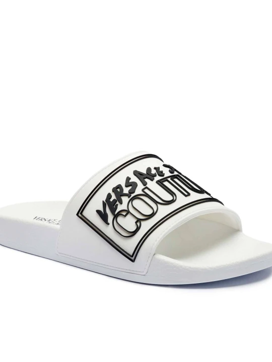 Zdjęcie produktu Versace Jeans Couture Klapki biały