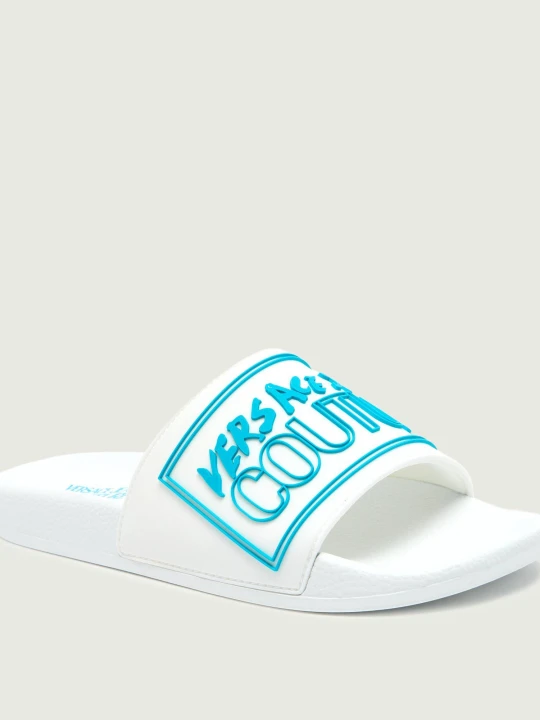 Zdjęcie produktu Versace Jeans Couture Klapki FONDO SLIDE DIS. biały